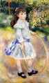 girl with a hoop Pierre Auguste Renoir